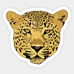 Jaguar Print Sticker